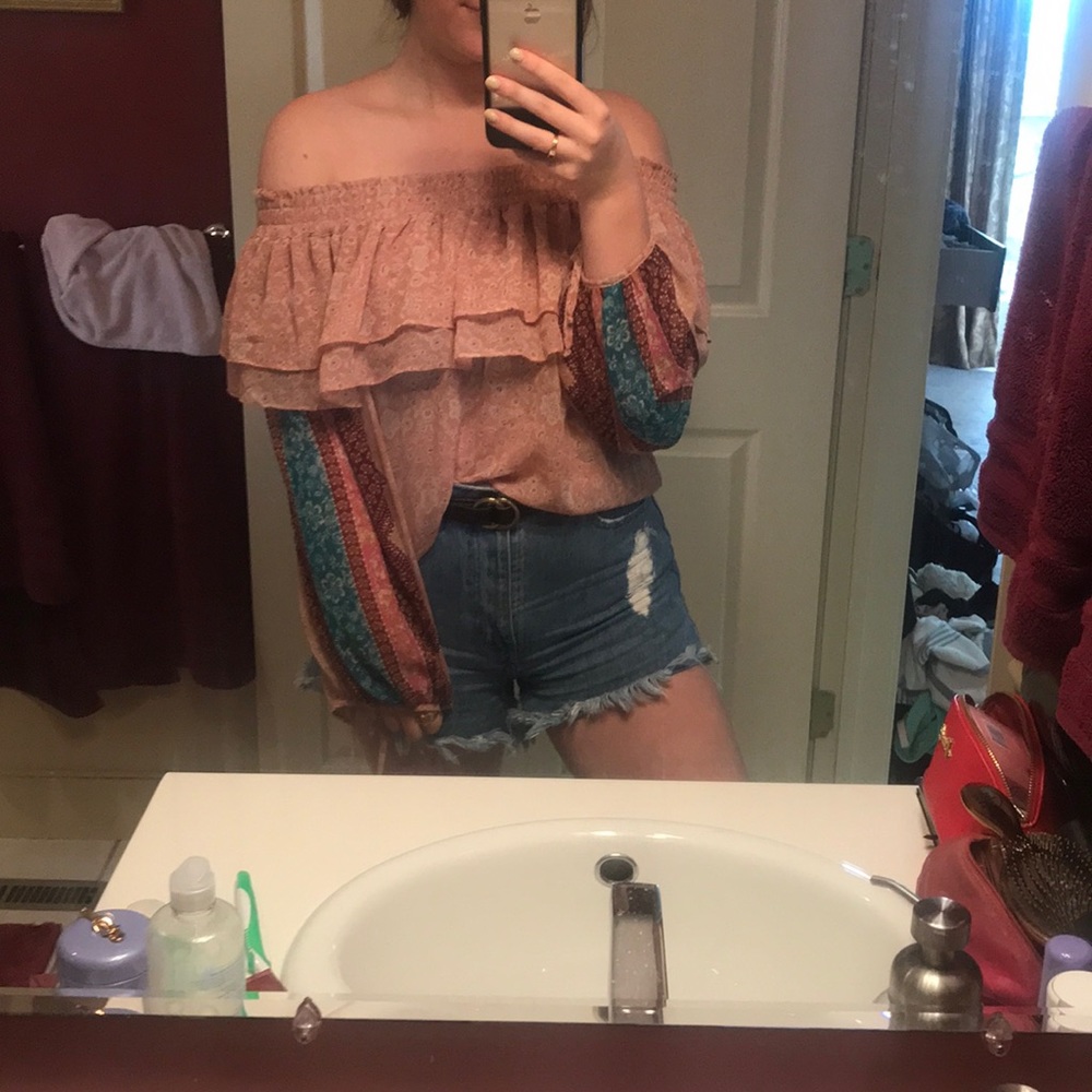 Misa LA sheer blouse